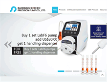 Tablet Screenshot of good-pump.com